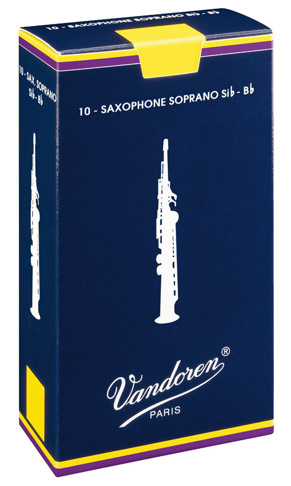 ANCHES SAXOPHONE SOPRANO VANDOREN TRADITIONNELLES