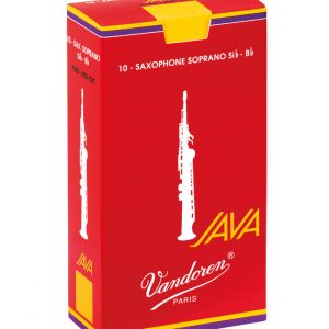 ANCHES SAXOPHONE SOPRANO VANDOREN JAVA RED